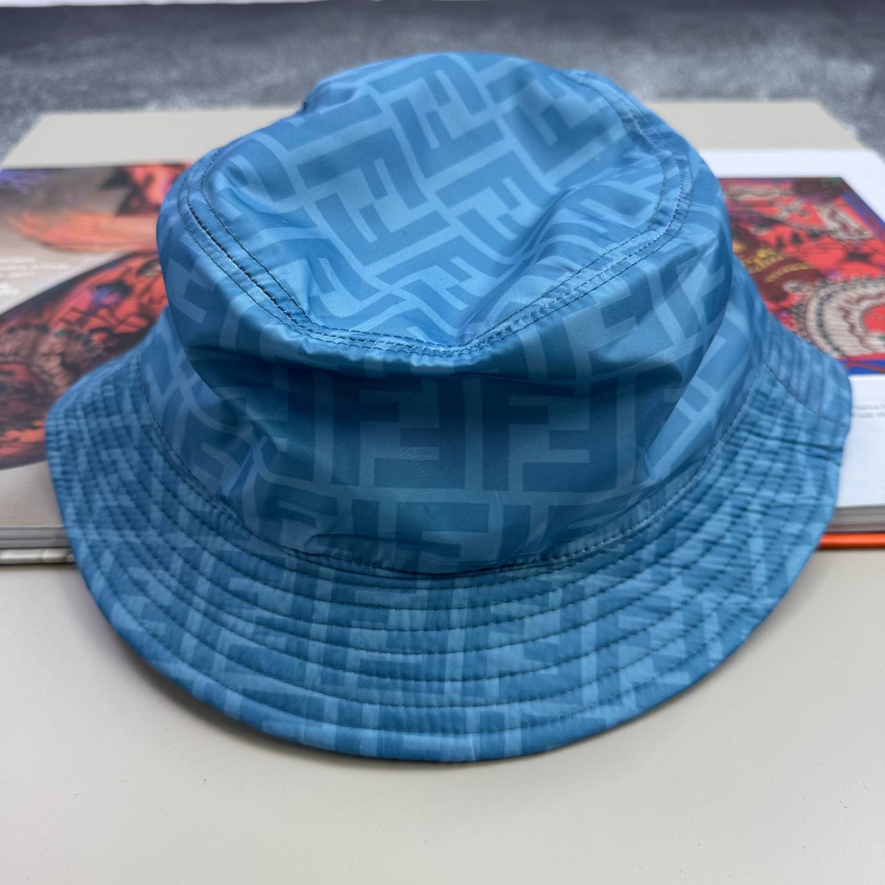 Fendi FF Motif Bucket Hats Men's Women's Reps Sale UK Best Quality AAA Replica