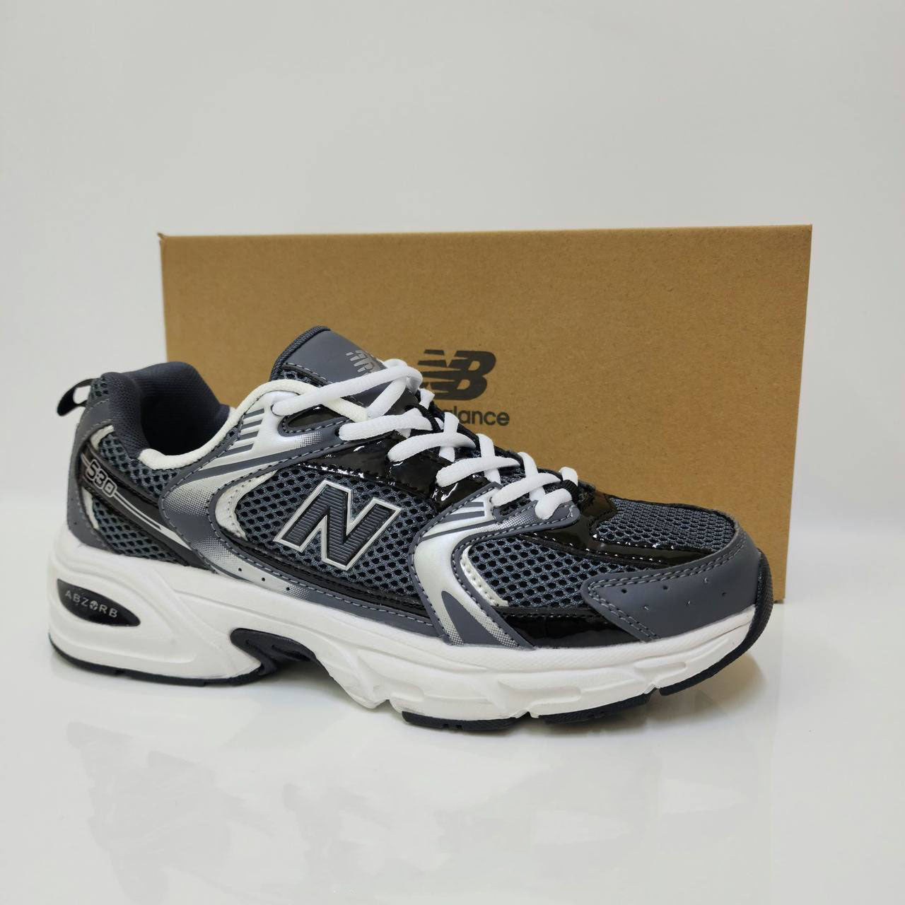 New Balance 530 Black/Grey/Silver MR530SMN Men's Trainers Reps Sale UK Best Quality AAA Replica