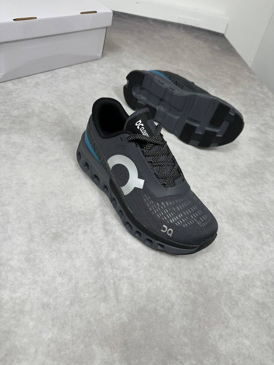 On Running Cloudmonster 2 'Asphalt/Iron' Trainers Men's Reps Sale UK Best Quality AAA Replica