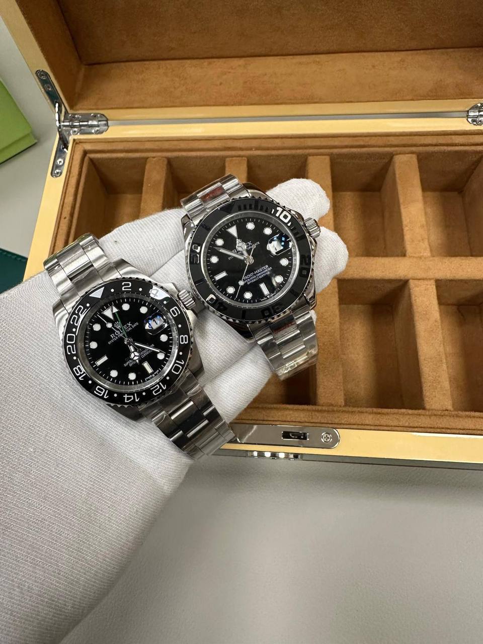 Rolex GMT-Master II Men's Watch Black Ceramic Bezel UK Replica AAA Best Quality Reps