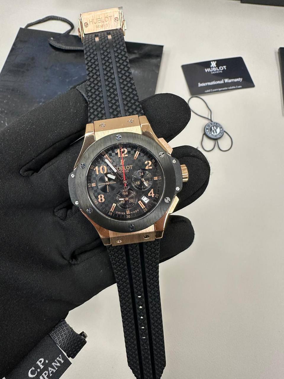 Hublot Big Bang Original Chronograph Men's Watch in 2 Colors UK Replica AAA Best Quality Reps