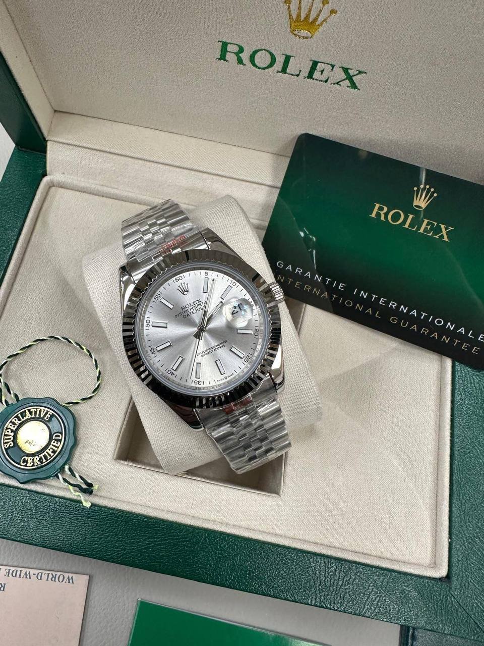Rolex Datejust 41 Men's Watch Stainless Steel Oyster Case with Different Dial Colors UK Best Quality Reps AAA Replica