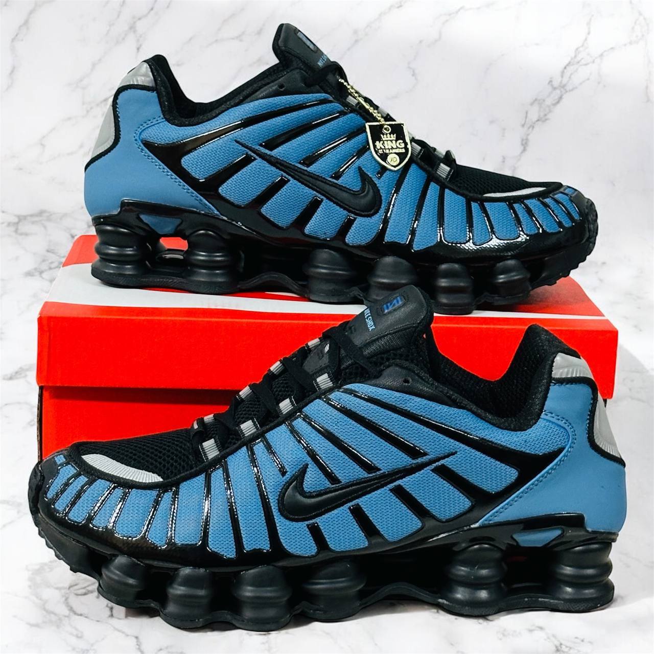 Nike Shox TL "Thermoreactive Blue" Trainers Men's Reps Sale UK Best Quality AAA Replica