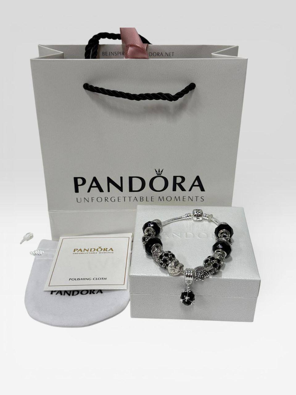 Pandora Midnight Black Charm Bracelet Women's Reps Sale UK Best Quality AAA Replica