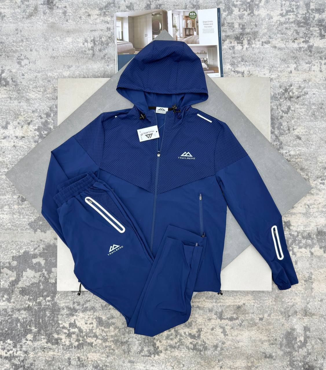 Trailberg Rapid Dash 2.0 Tracksuit Navy Blue Tracksuit Mens Reps Sale UK Best Quality AAA Replica