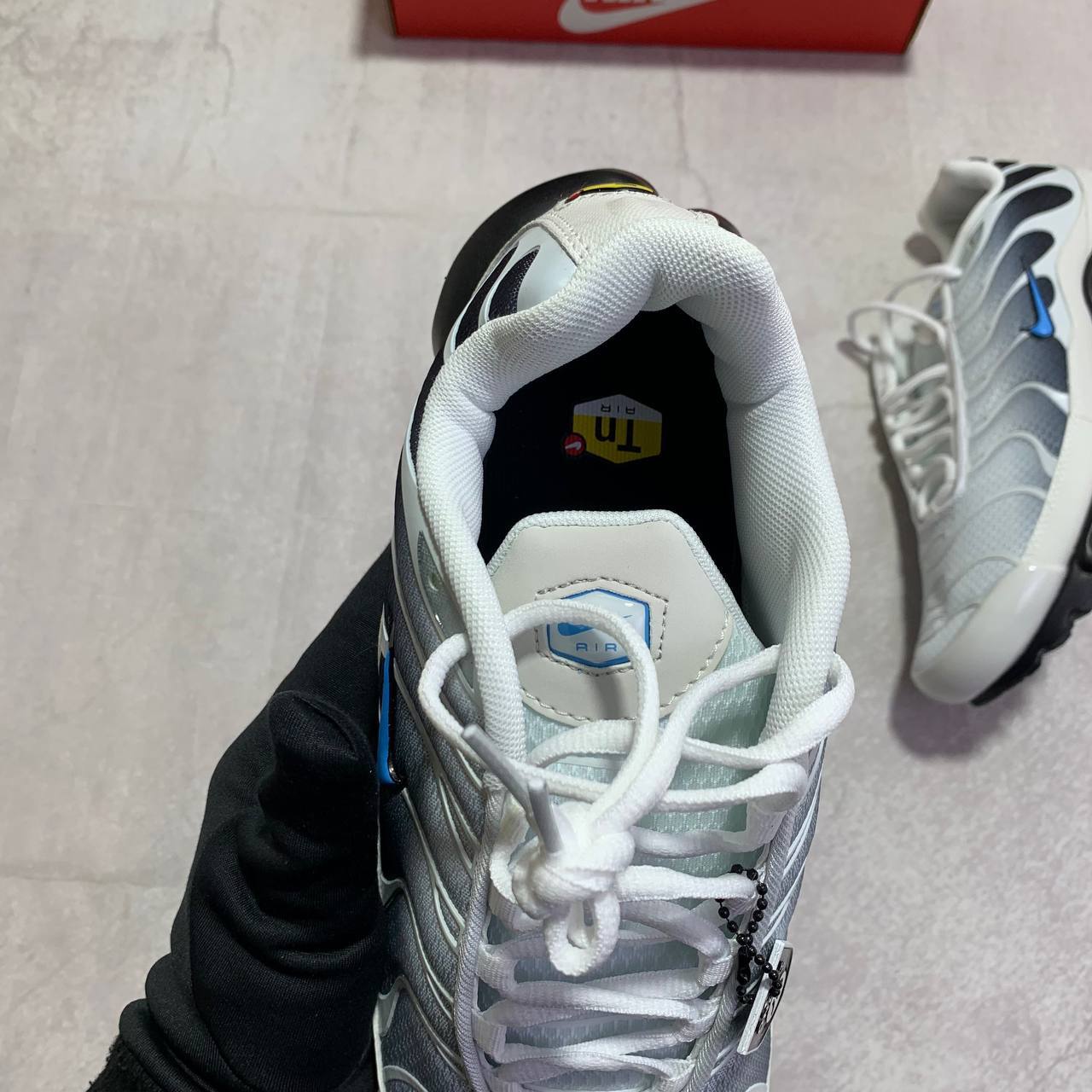 Nike TN Air Max Plus "Pure Platinum University Blue" DM0032-015 Men's Trainers Reps Sale UK Best Quality AAA Replica