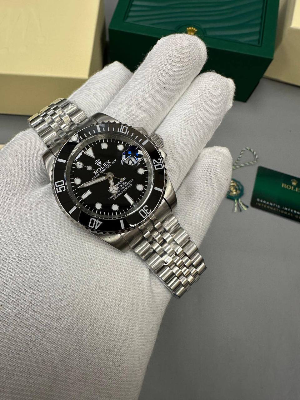 Rolex Submariner Date Men's Watch Reference 126610LN Black Dial & Jubilee Bracelet Reps Sale UK Best Quality AAA Replica