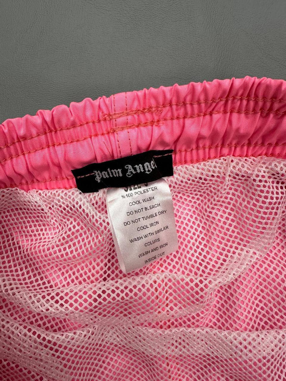 Palm Angels 'Bear In Mind' Teddy Graphic Print Swim Shorts in Pink Color Men's Reps Sale UK Best Quality AAA Replica