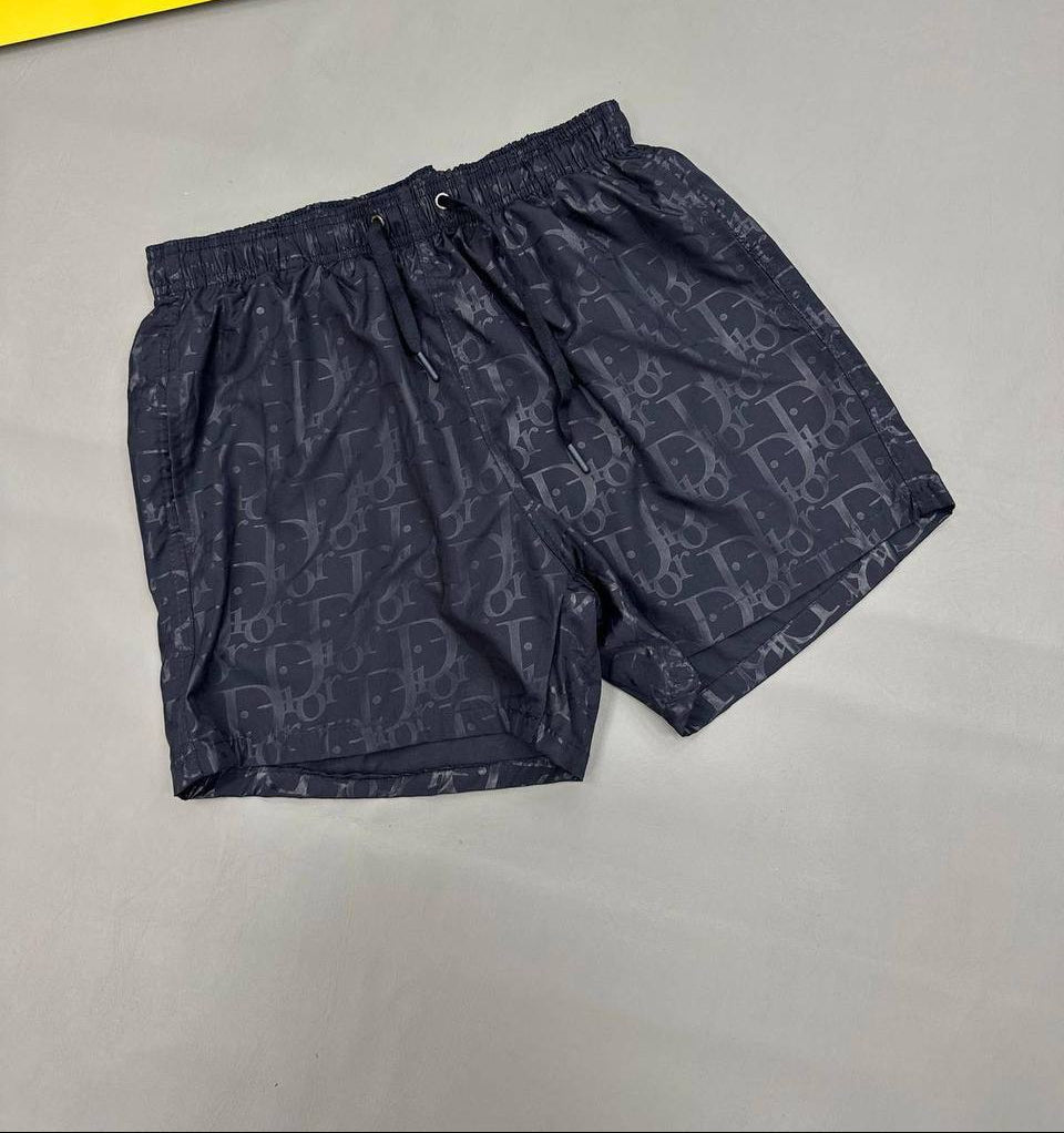 Christian Dior Oblique Jacquard Swim Shorts Set Men's in Navy Color Reps Sale UK Best Quality Sale AAA Replica