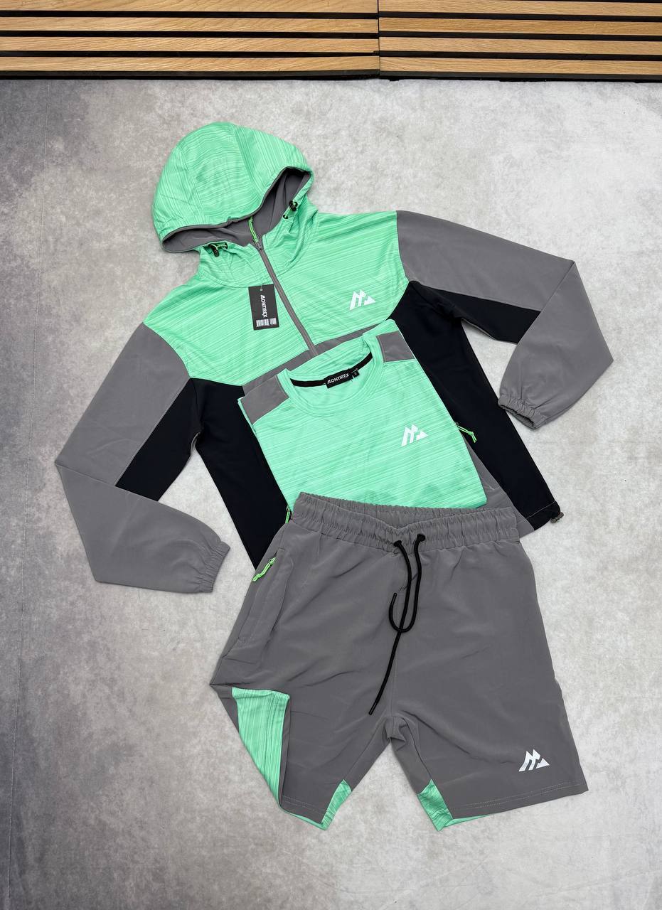 Montirex Trail 3-Piece Tracksuit Men's in Mint Green Color Reps Sale Best Quality AAA Replica
