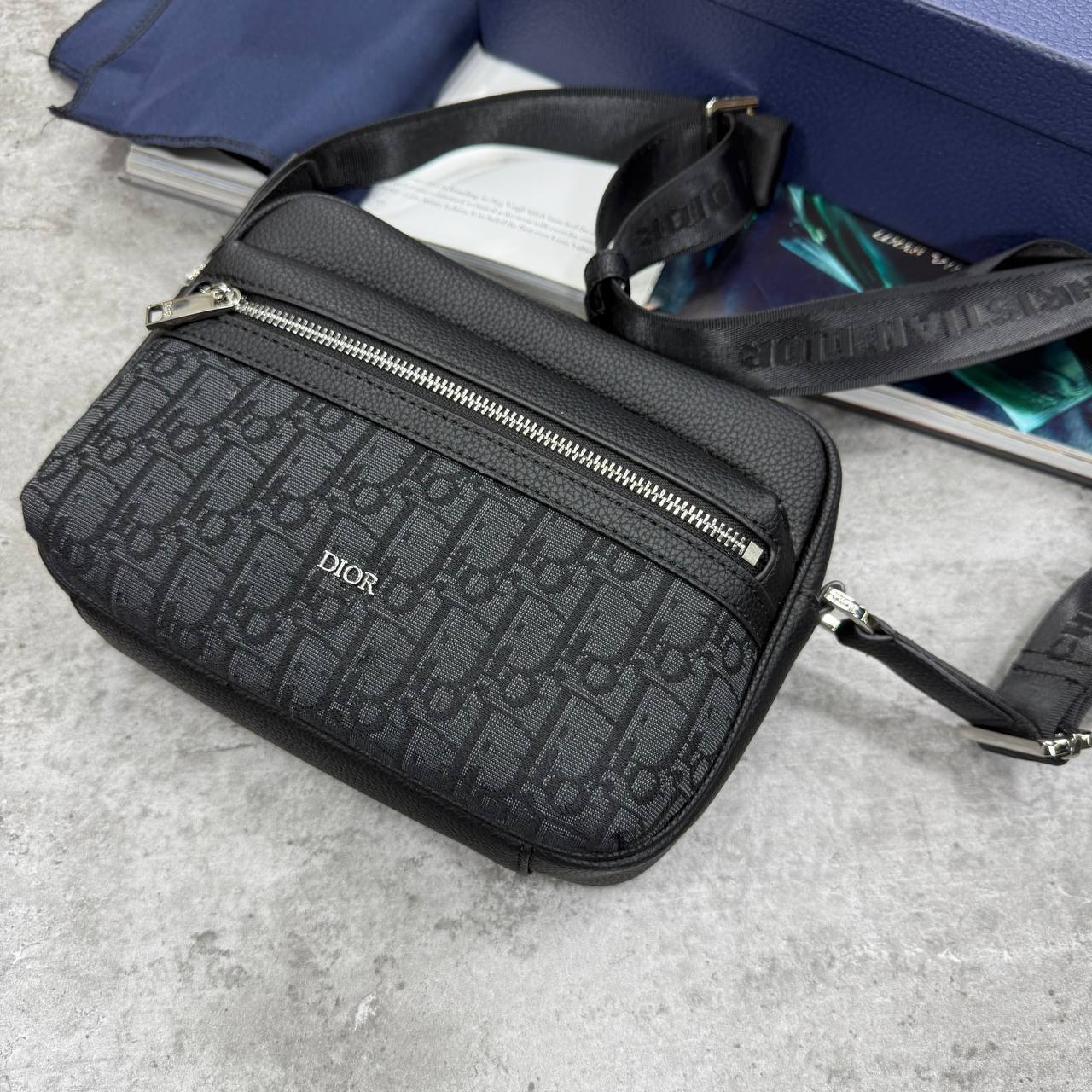 Dior Rider 2.0 Zipped Messenger Bag Men's Women's Reps Sale UK Best Quality AAA Replica