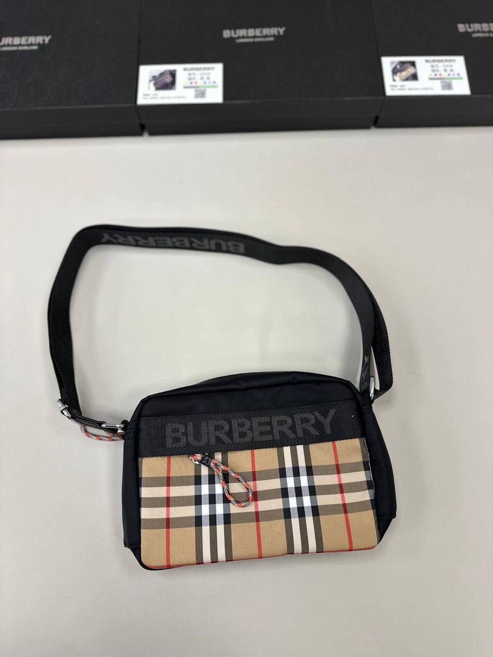 Burberry Paddy Vintage Check Crossbody Men's Bag Reps Sale UK Best Quality AAA Replica