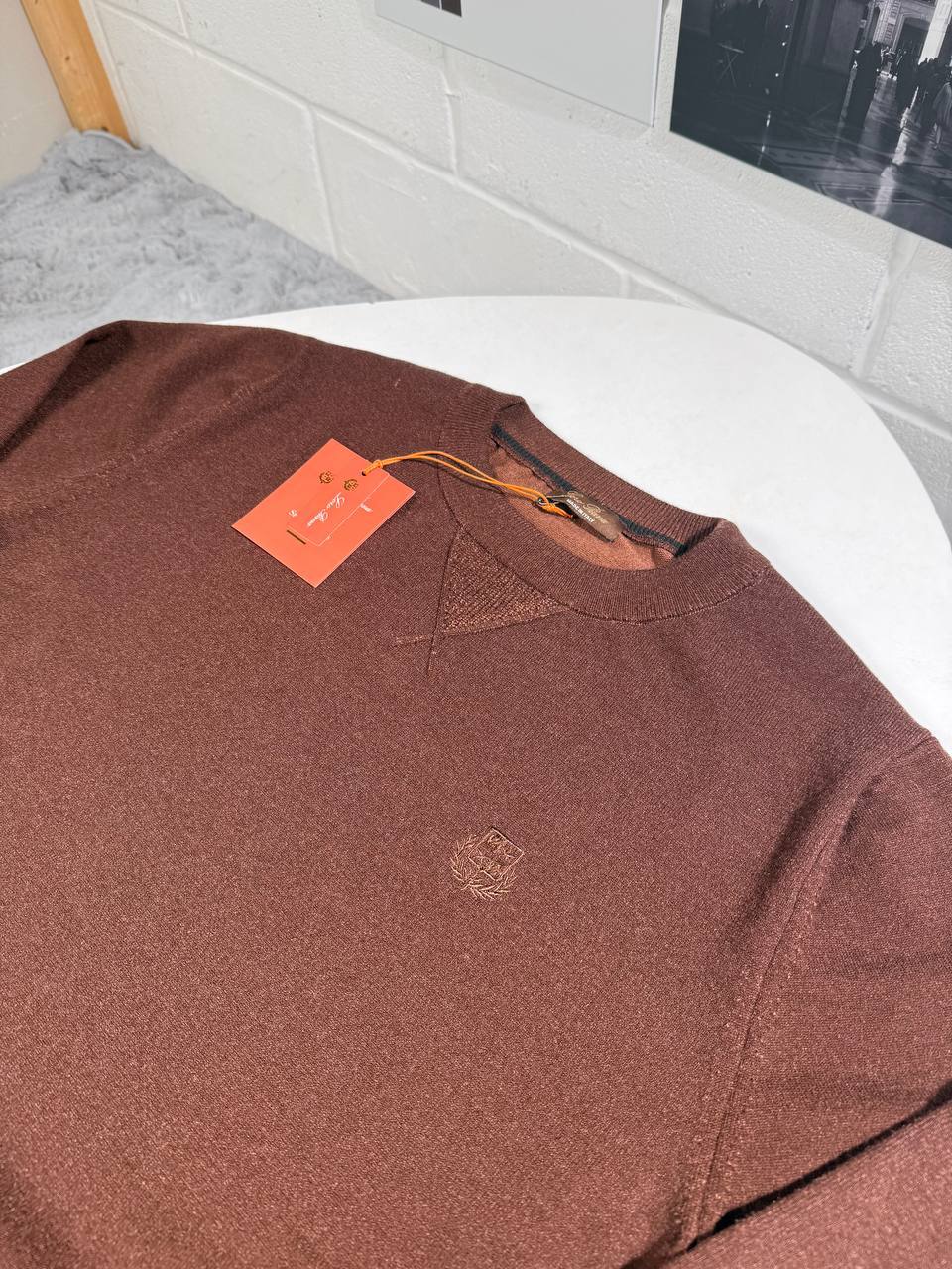 Loro Piana Wool Crewneck Logo Men's Women's Jumpers in Different Colors Reps Sale UK Best Quality AAA Replica