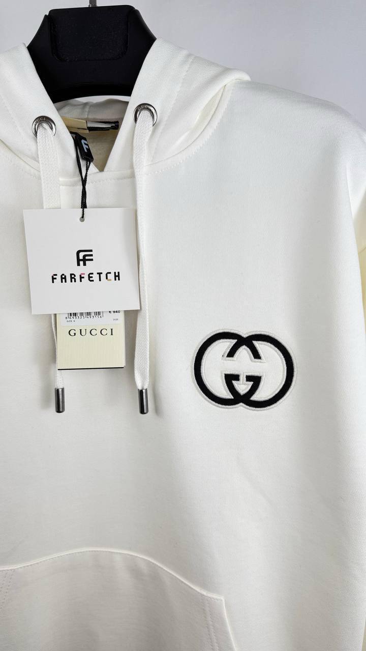 Gucci Interlocking G Drawstring Hoodie Men's Women's Hoodie in Different Colors Reps UK Best Quality AAA Replica