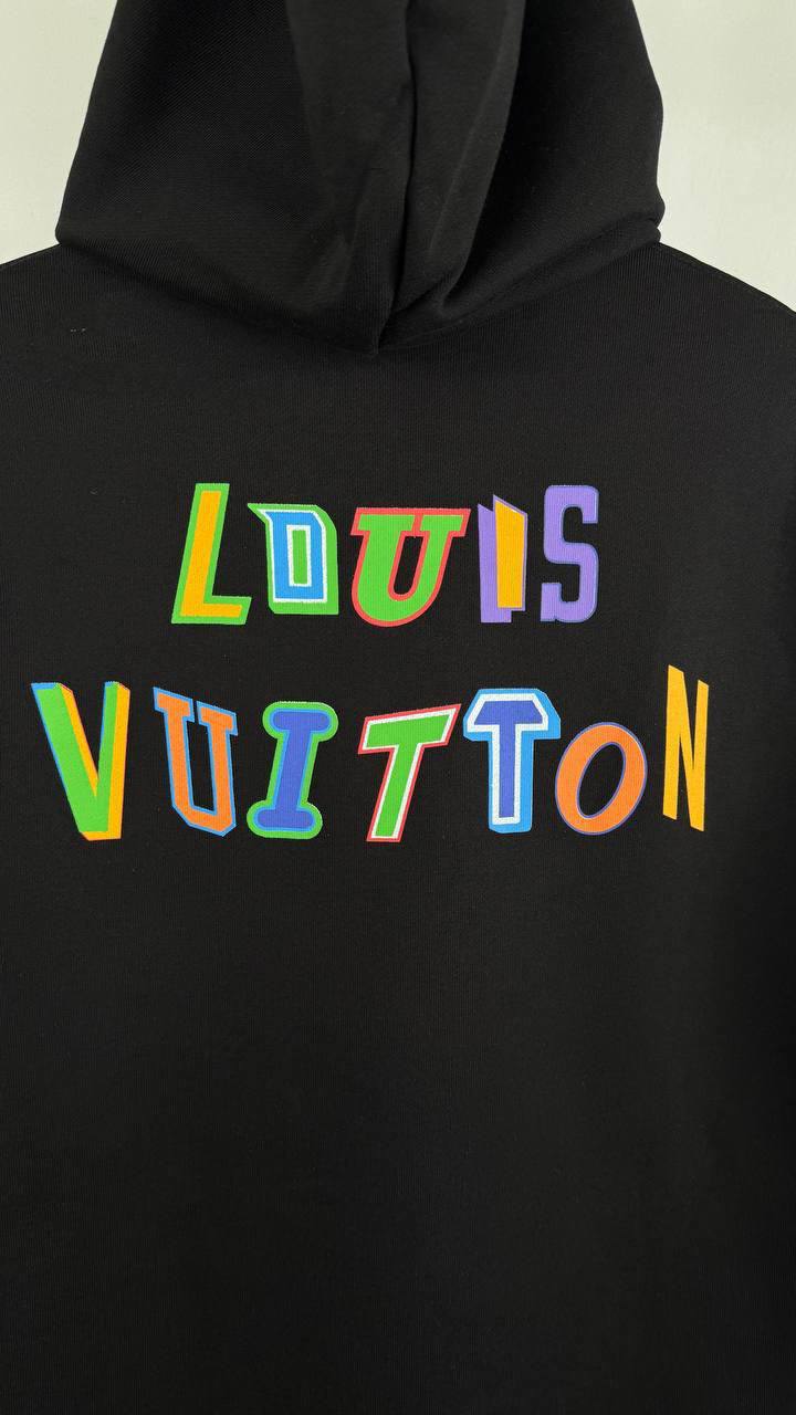 Louis Vuitton X NBA Men's Women's Hoodie in Black Color Reps Sale UK Best Quality AAA Replica