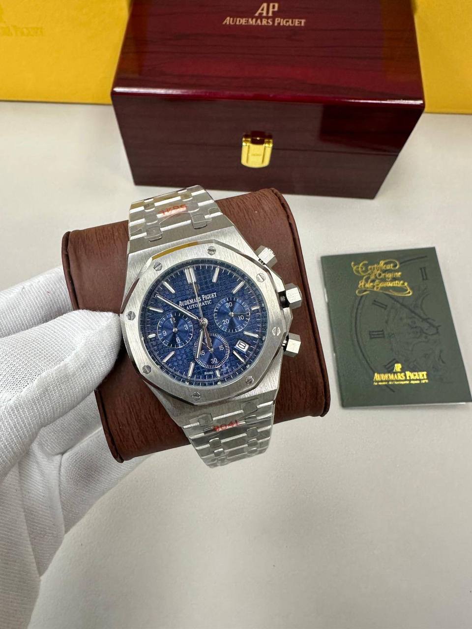 Audemars Piguet Royal Oak Chronograph 'Blue' Dial Men's Watch Reps Sale UK Best Quality AAA Replica