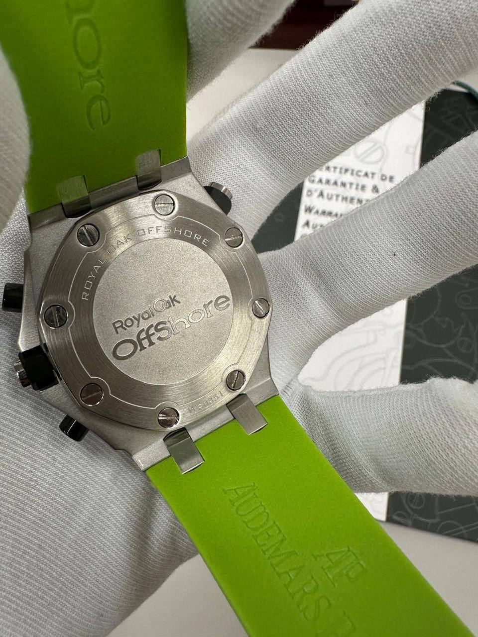Audemars Piguet Royal Oak Offshore Steel Diver Green Dial & Strap Men's Watch Reps Sale UK Best Quality AAA Replica