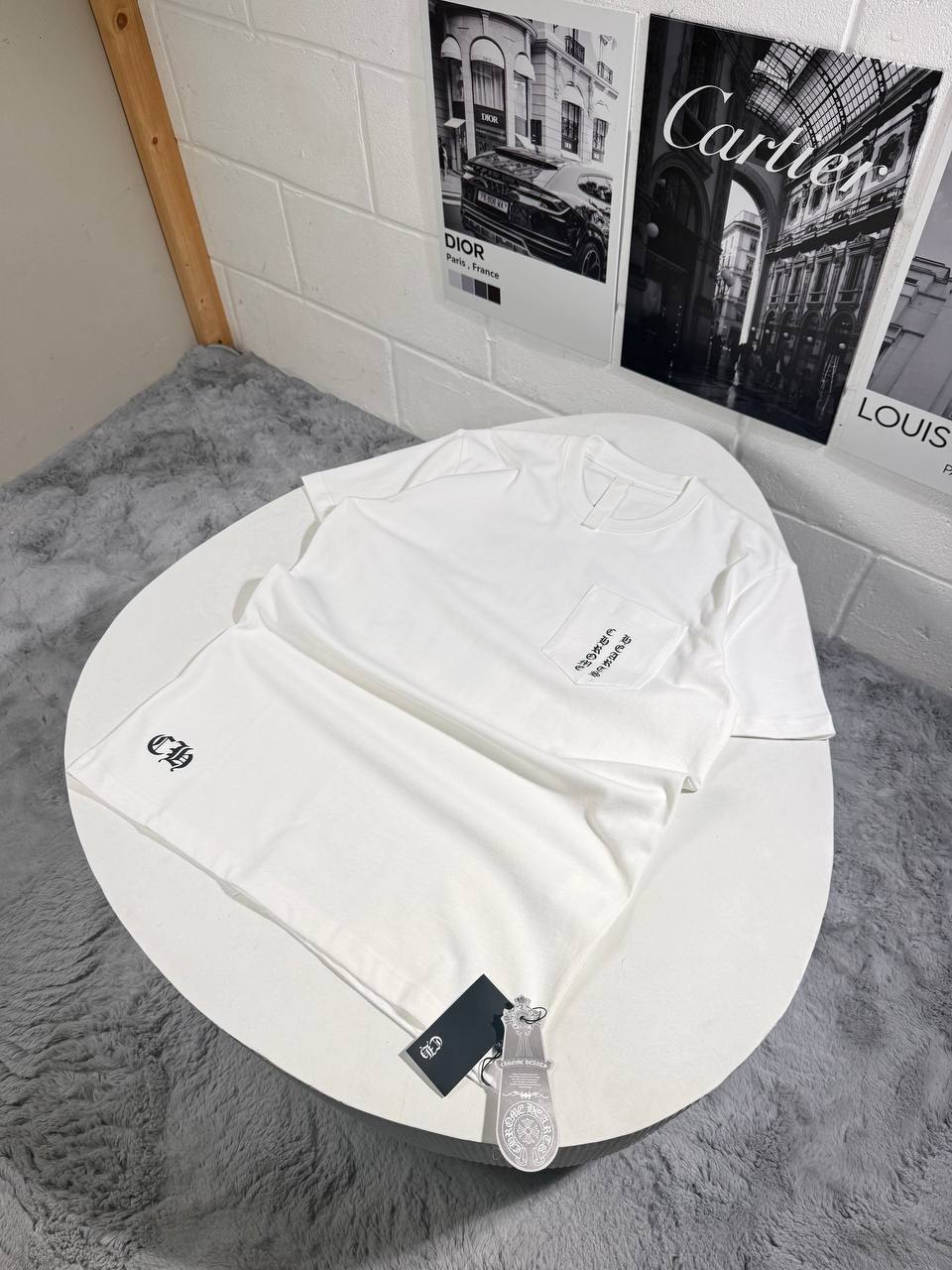 Chrome Hearts Graphic Logo Men's Women's T-shirt Reps UK Best Quality AAA Replica