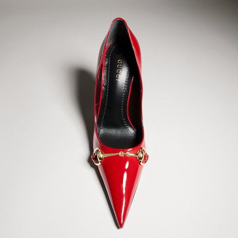 Women's Donna pump - red patent leather