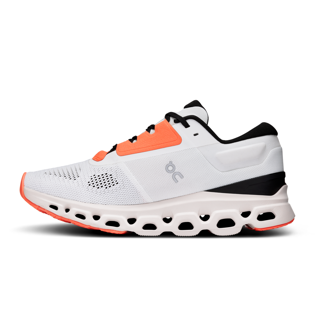 On Running Women's Cloudstratus 3 Shoes - White / Sand On Running