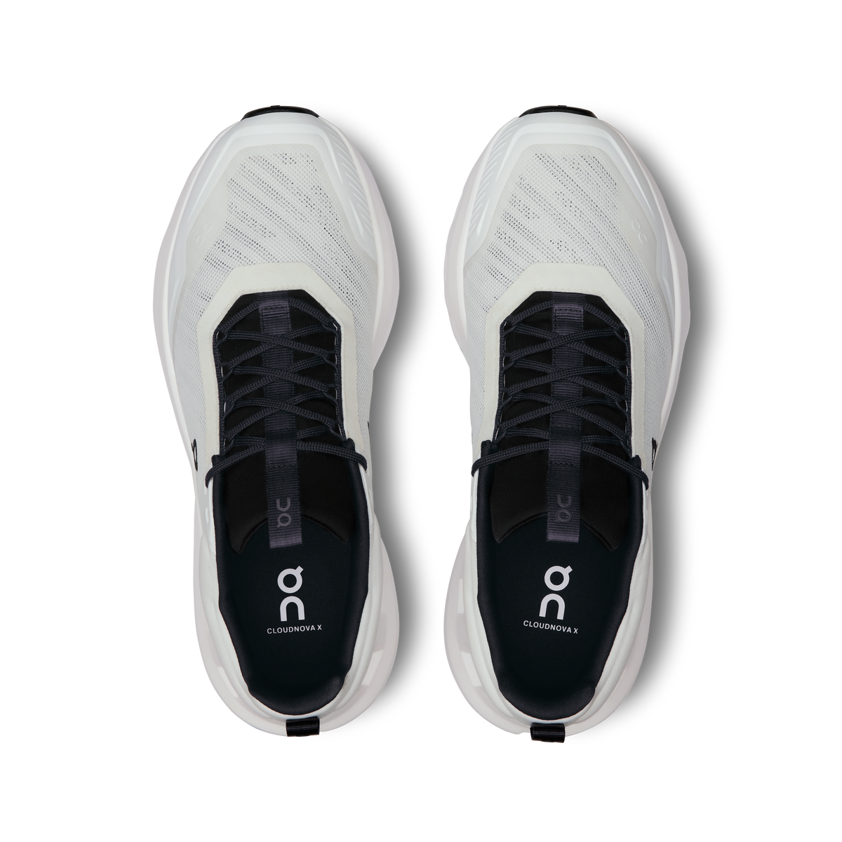 On Running Men's Cloudnova X Shoes - White / Black On Running