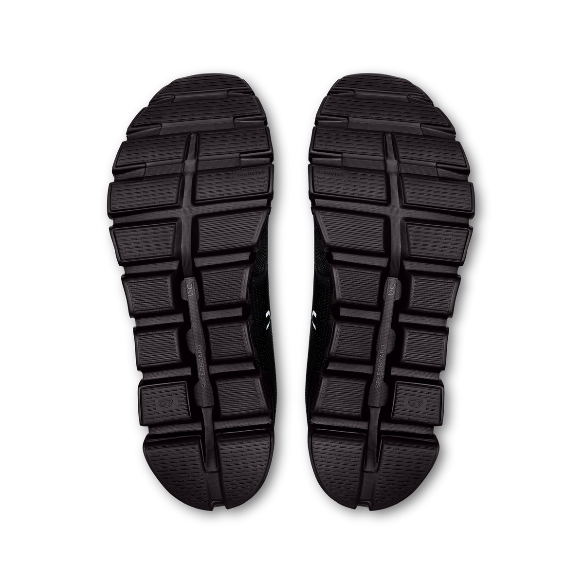 On Running Men's Cloud 6 Shoes - Black / Black On Running