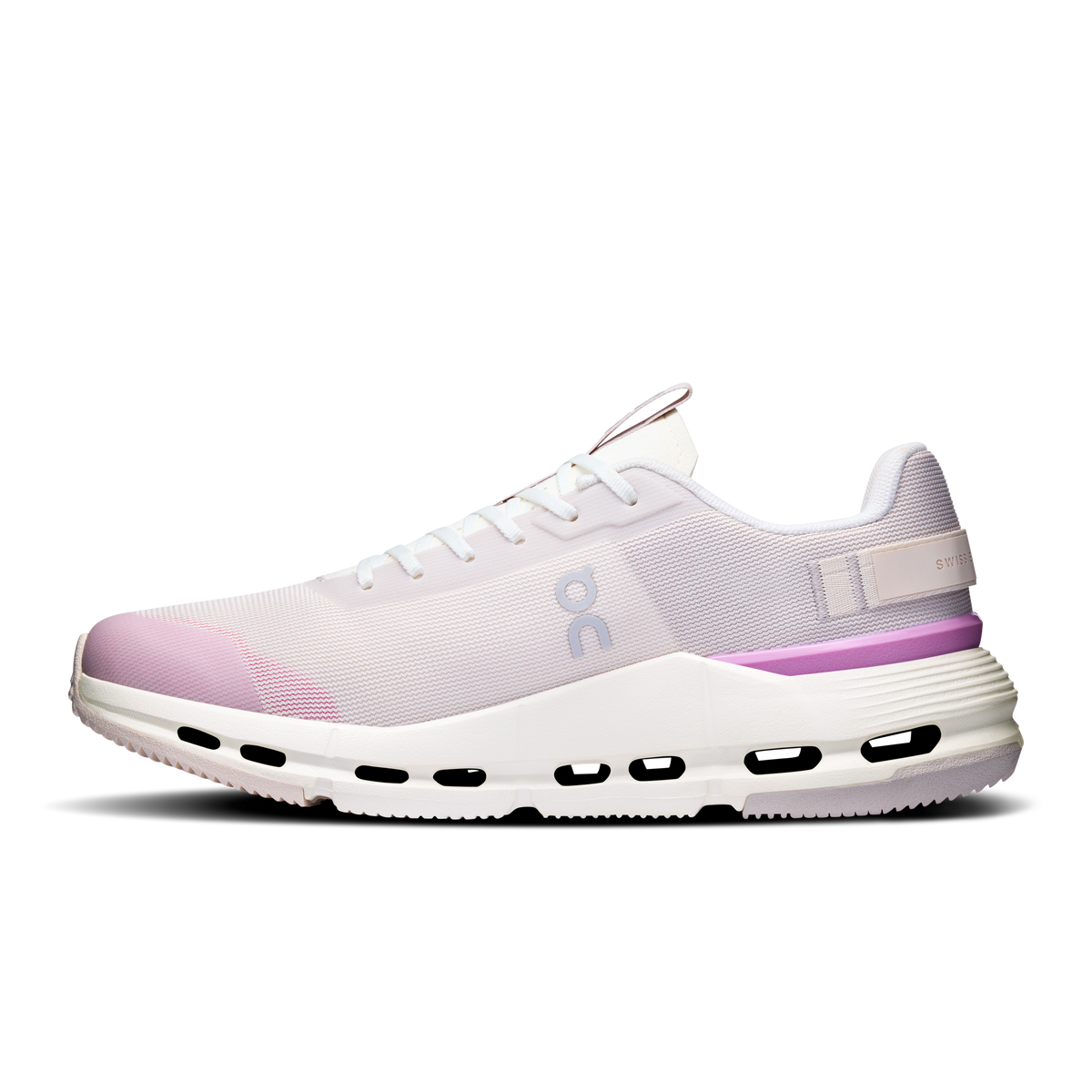 On Running Women's Cloudnova Form 2 Shoes - Pearl / Raspberry On Running