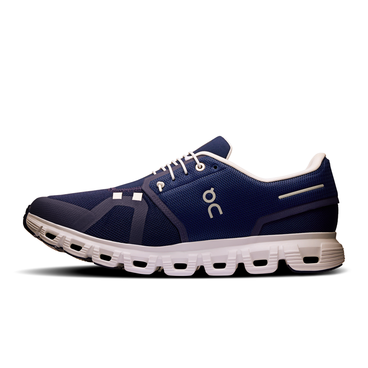 On Running Men's Cloud 6 Shoes - Midnight / White On Running