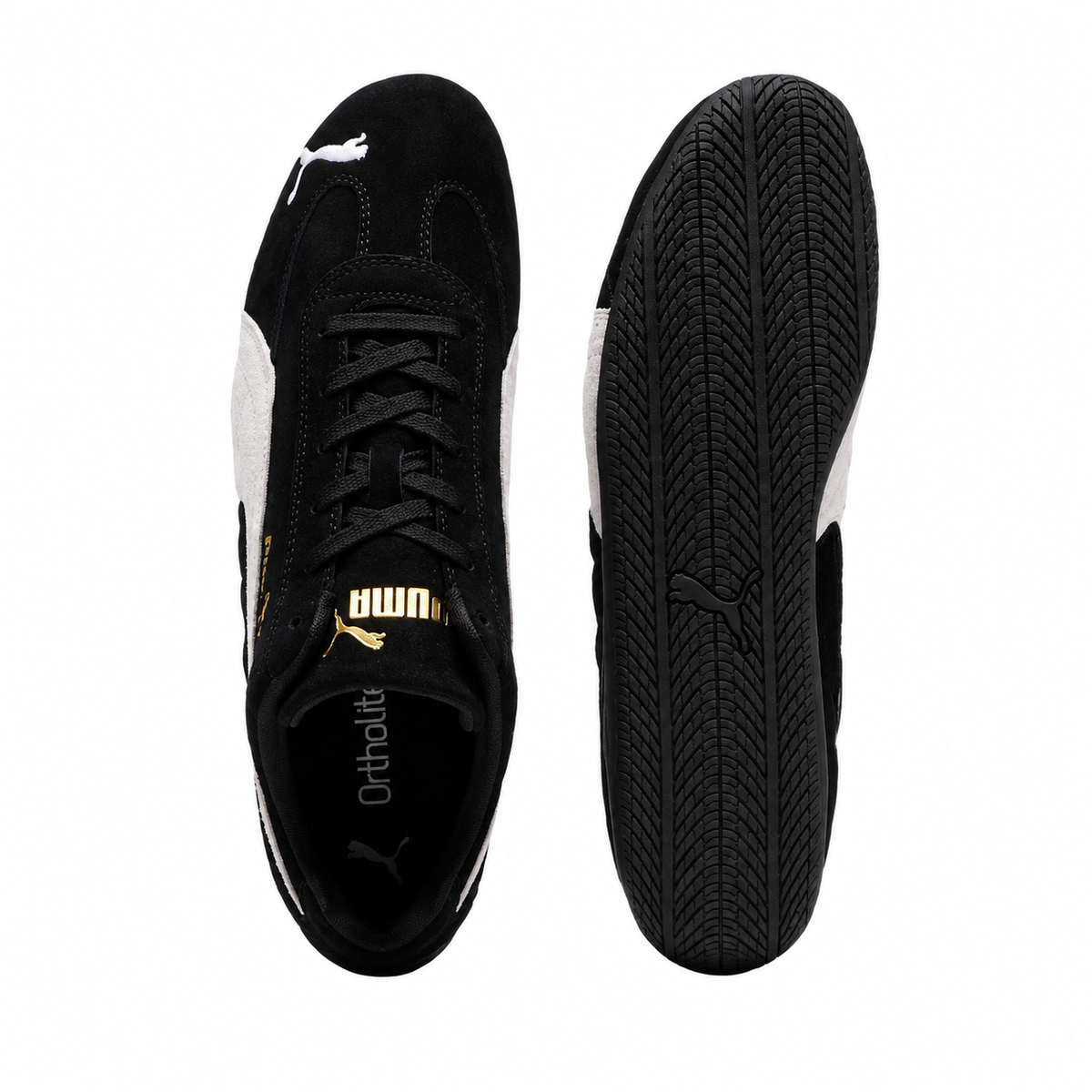 Black Women's Speedcat OG Sneakers My Store 6