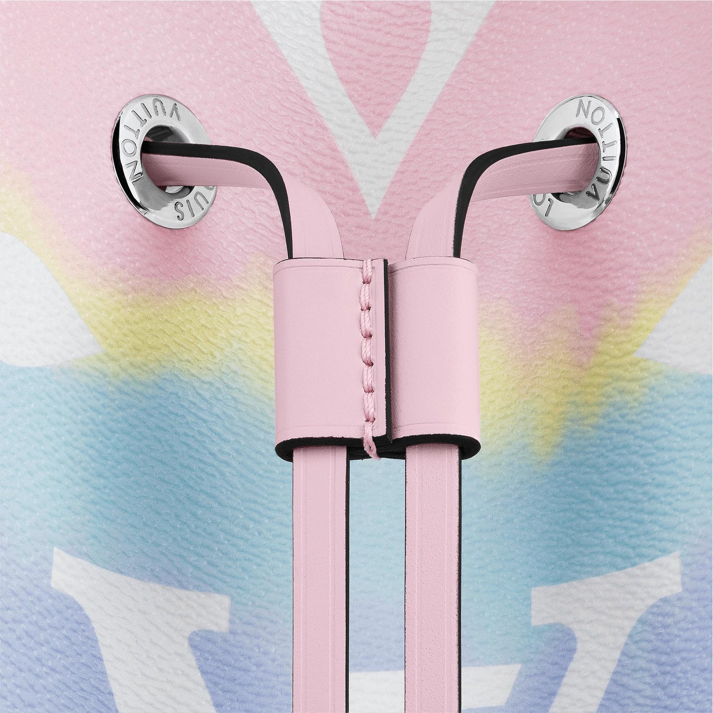 Louis Vuitton NeoNoe LV Escale Pastel Monogram Canvas Bucket Bag M45124