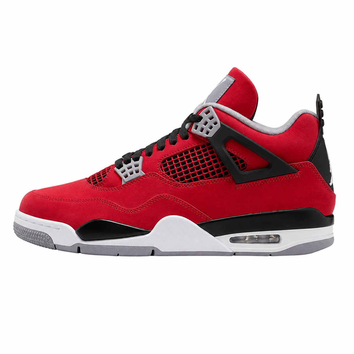 Red Men's Air Jordan 4 Retro Toro Bravo Sneakers My Store 6