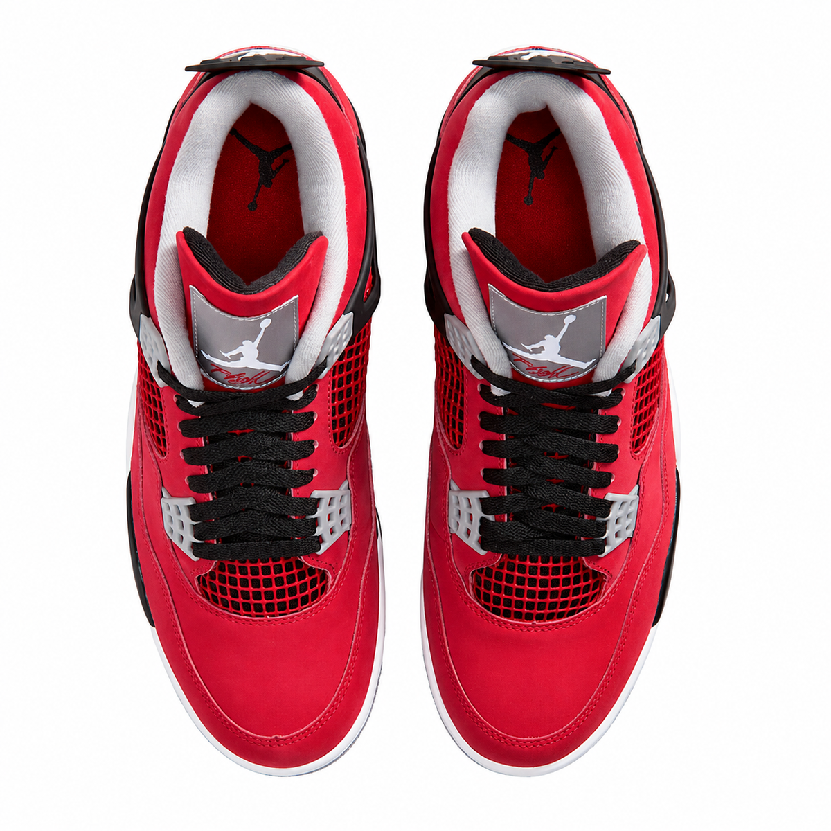 Red Men's Air Jordan 4 Retro Toro Bravo Sneakers My Store 6