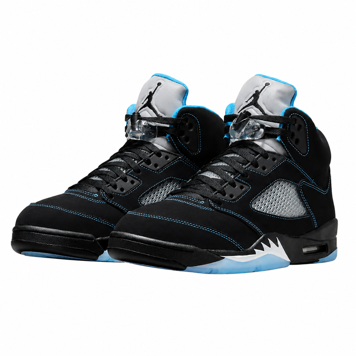 Kids' Air Jordan 5 Black Carolina Sneakers My Store 6