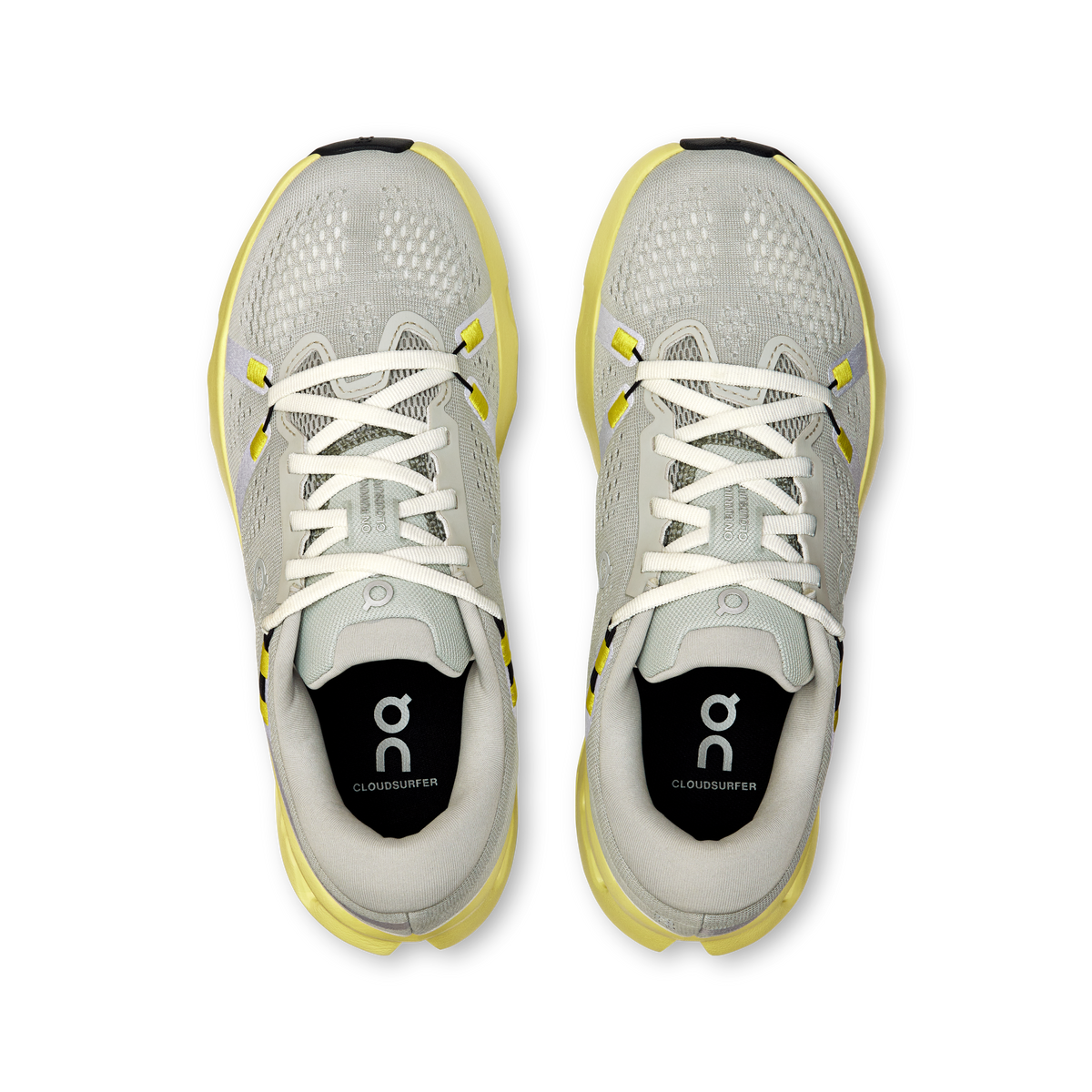 On Running Women's Cloudsurfer 2 Shoes - Glacier / Limelight On Running