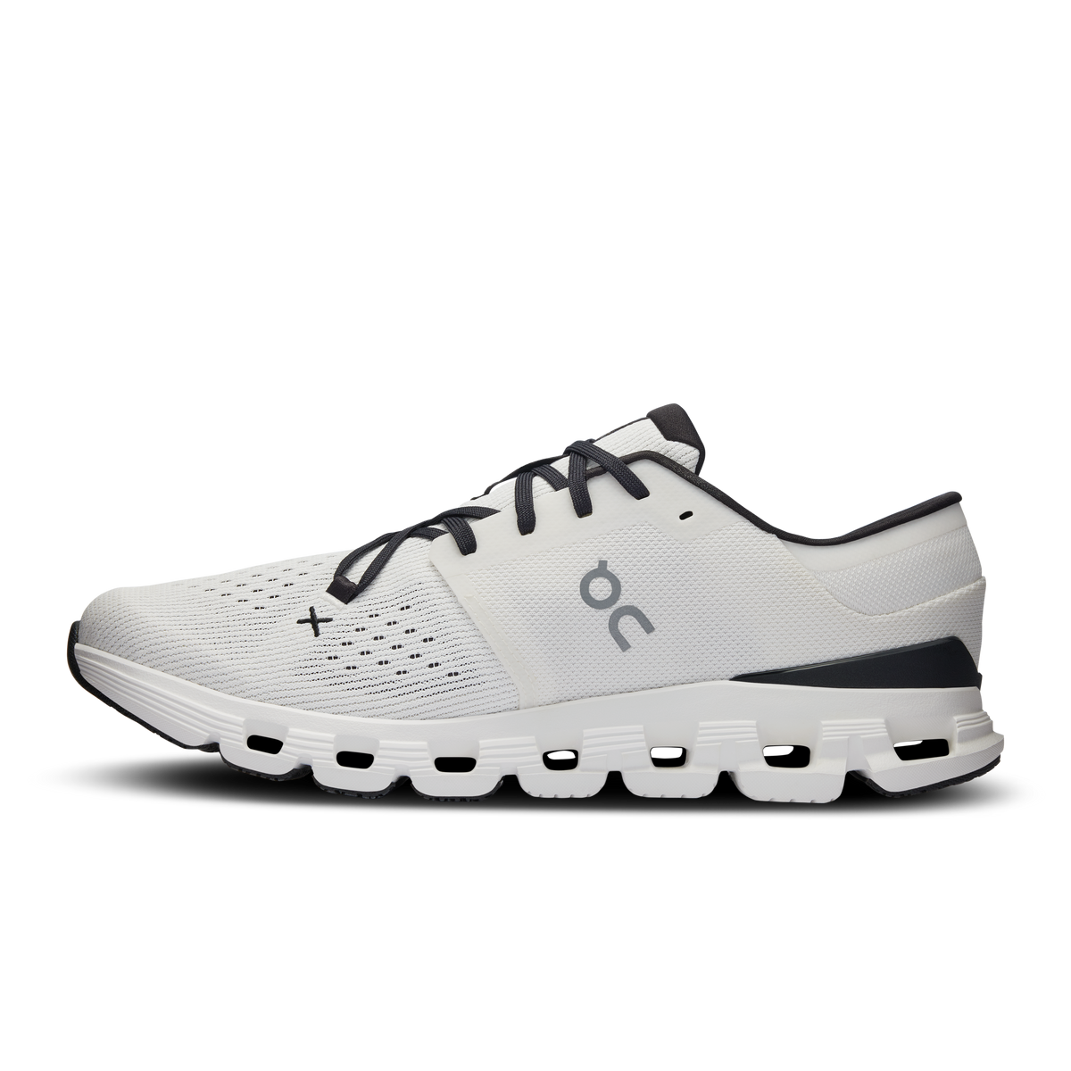 On Running Men's Cloud X 4 Shoes - Ivory / Black On Running
