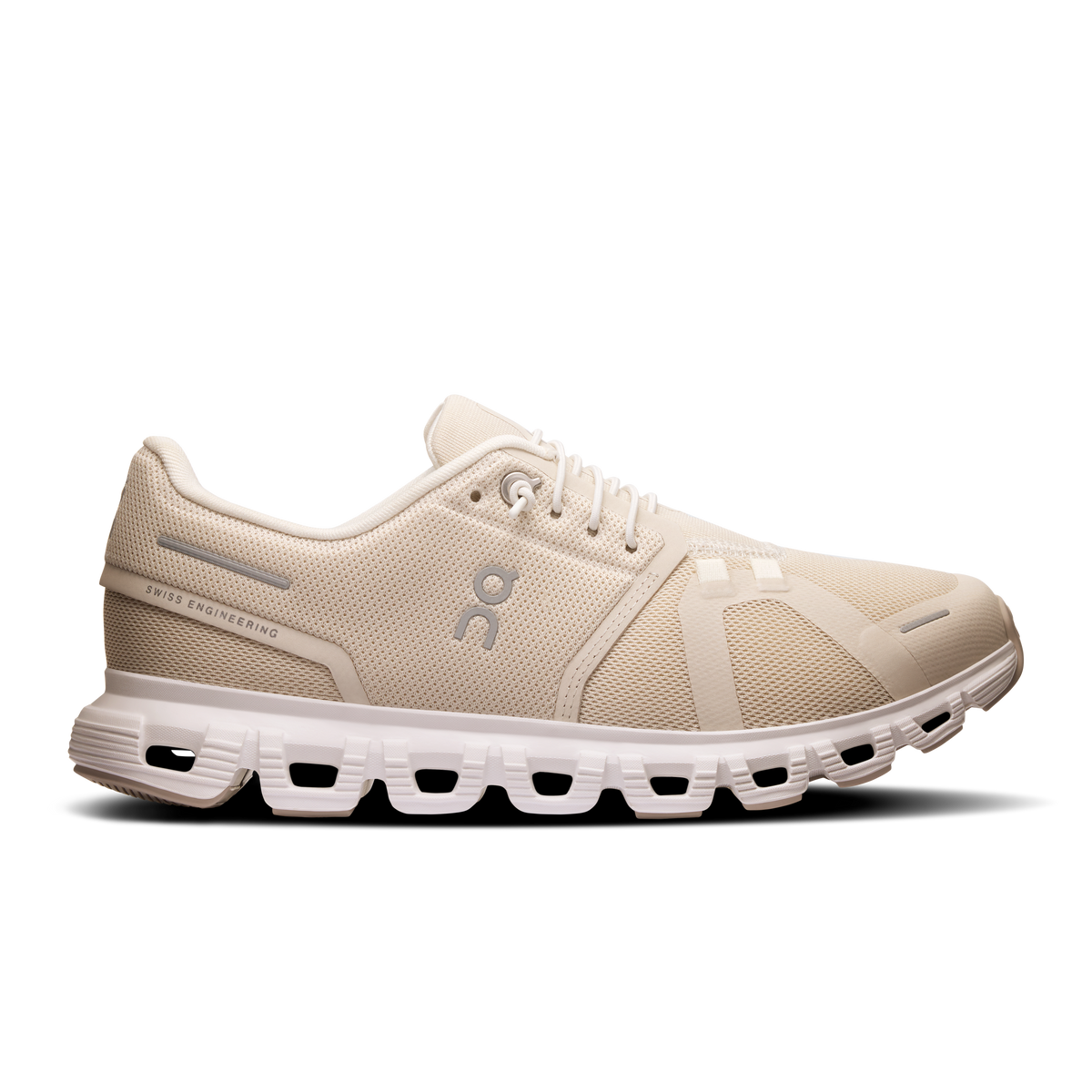 On Running Women's Cloud 6 Shoes - Pearl / White On Running