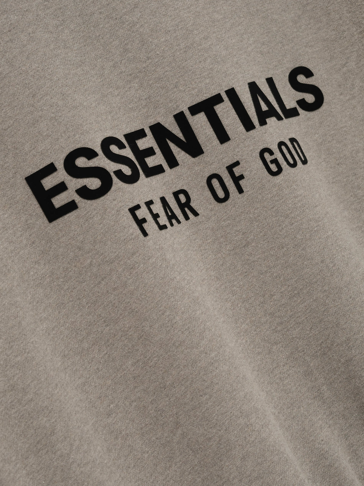 Fear of God Essentials Classic Core Fleece Crewneck Sweatshirt Taupe BagAg
