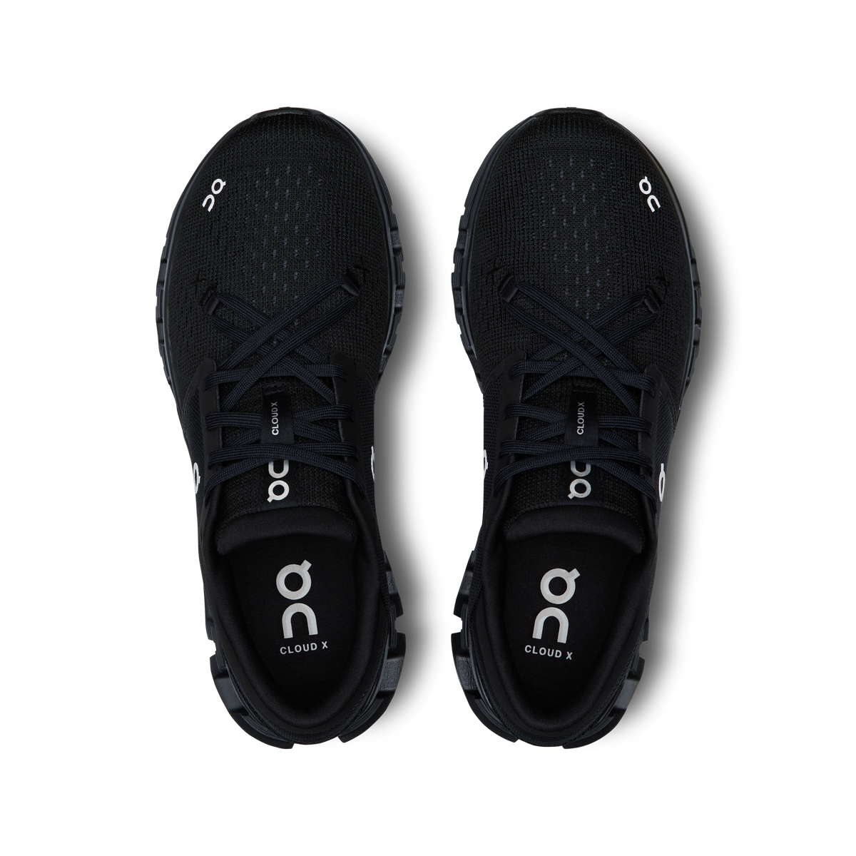 On Running Women's Cloud X 4 Shoes - Black / Eclipse On Running