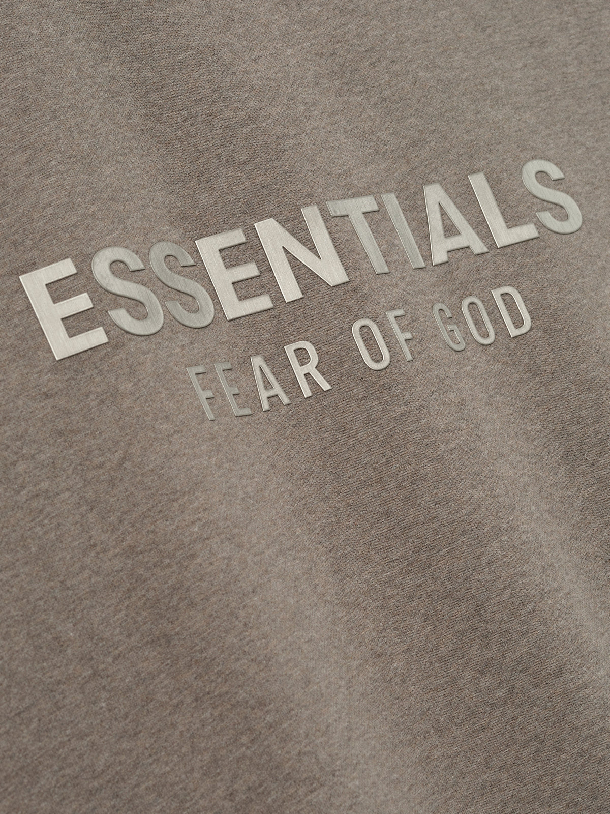 Fear of God Essentials Classic Fleece Crewneck Sweatshirt Soft Taupe
