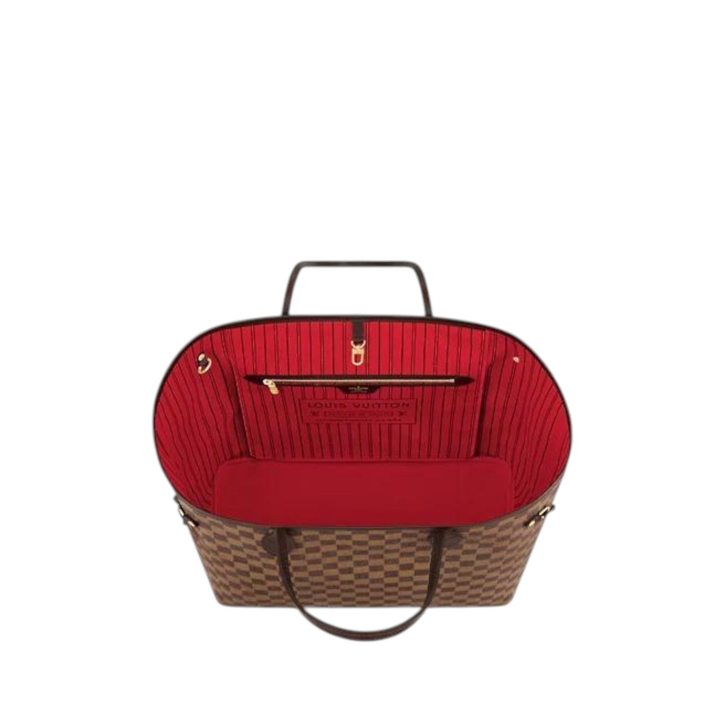 Louis Vuitton Neverfull GM Damier Ebene Coated Canvas