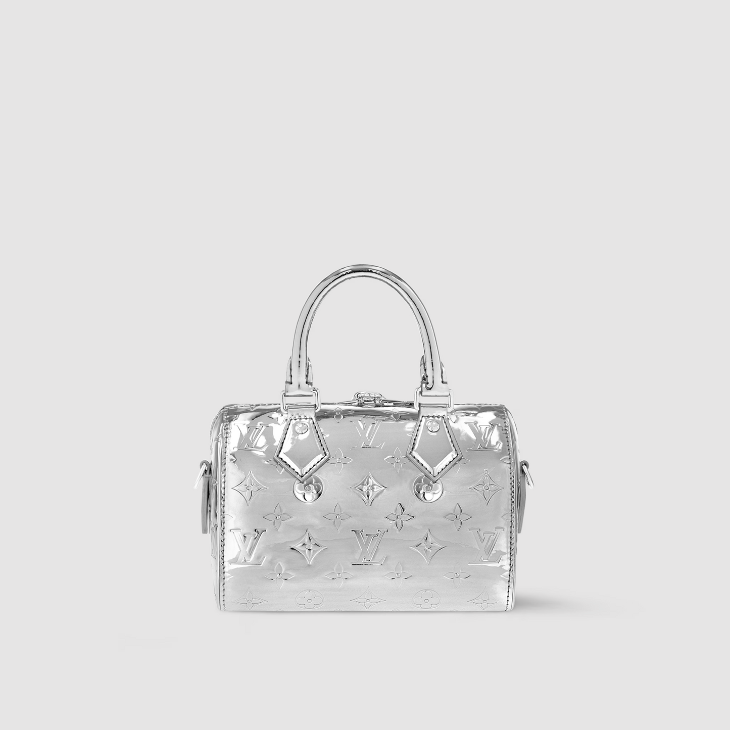 Louis Vuitton Miroir Speedy Bandouliere 20 Silver Monogram Canvas M11987
