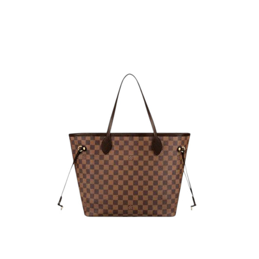 Louis Vuitton Neverfull MM Damier Ebene Coated Canvas