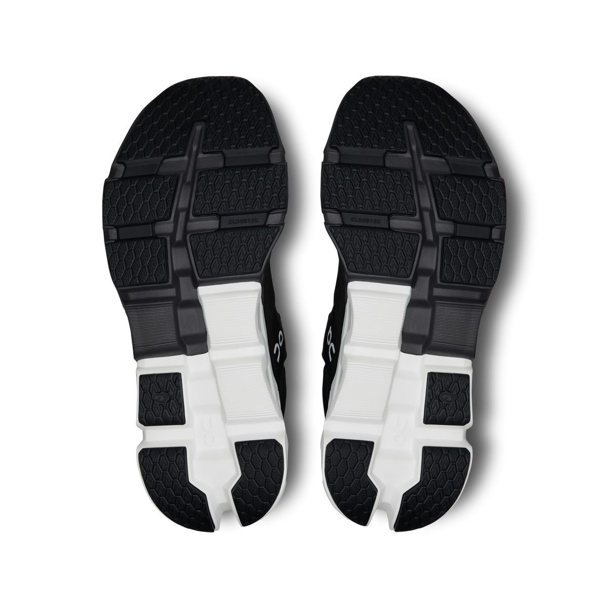On Running Men's Cloudflyer 5 Shoes - Black / White On Running