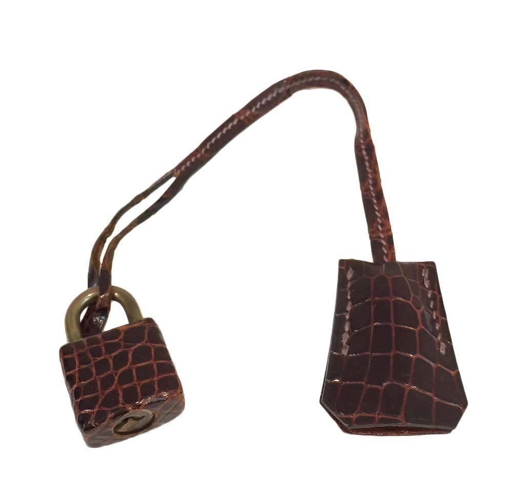Hermès Vintage Kelly Crocodile Bag 32cm Crowned Bag