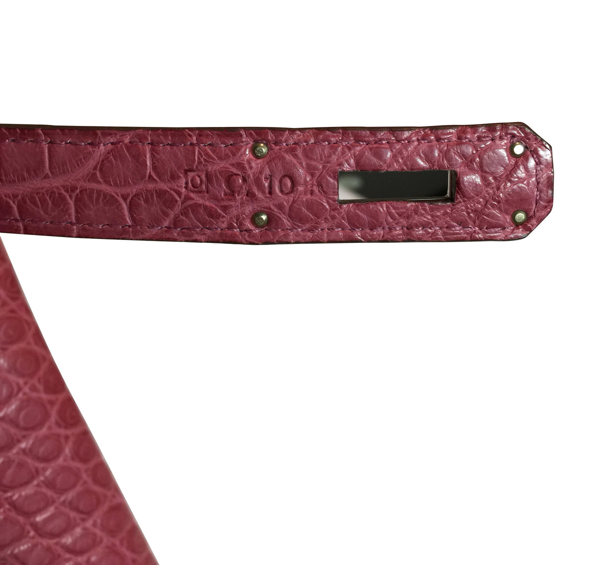 Hermès Alligator Birkin Bag Fuchsia 40cm Crowned Bag