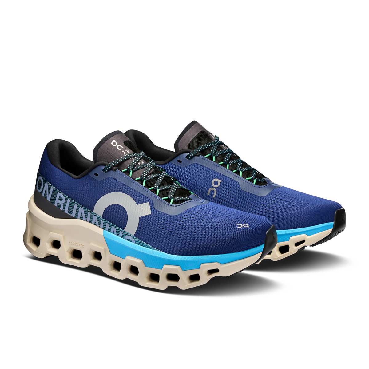 On Running Men's Cloudmonster 2 Shoes - Tempest / Horizon On Running