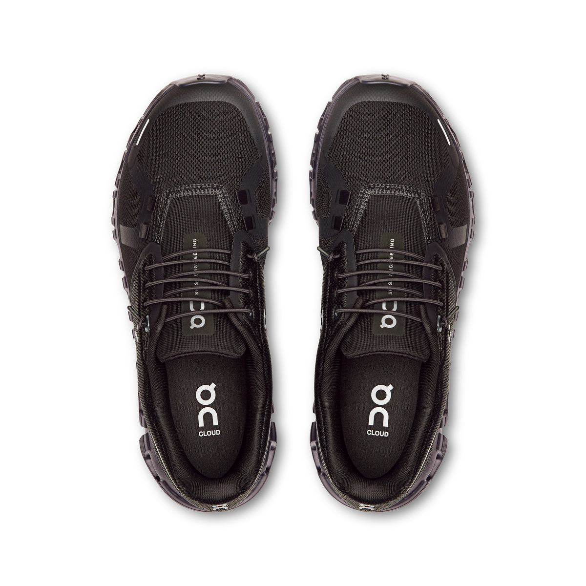 On Running Women's Cloud 6 Shoes - Black / Black On Running