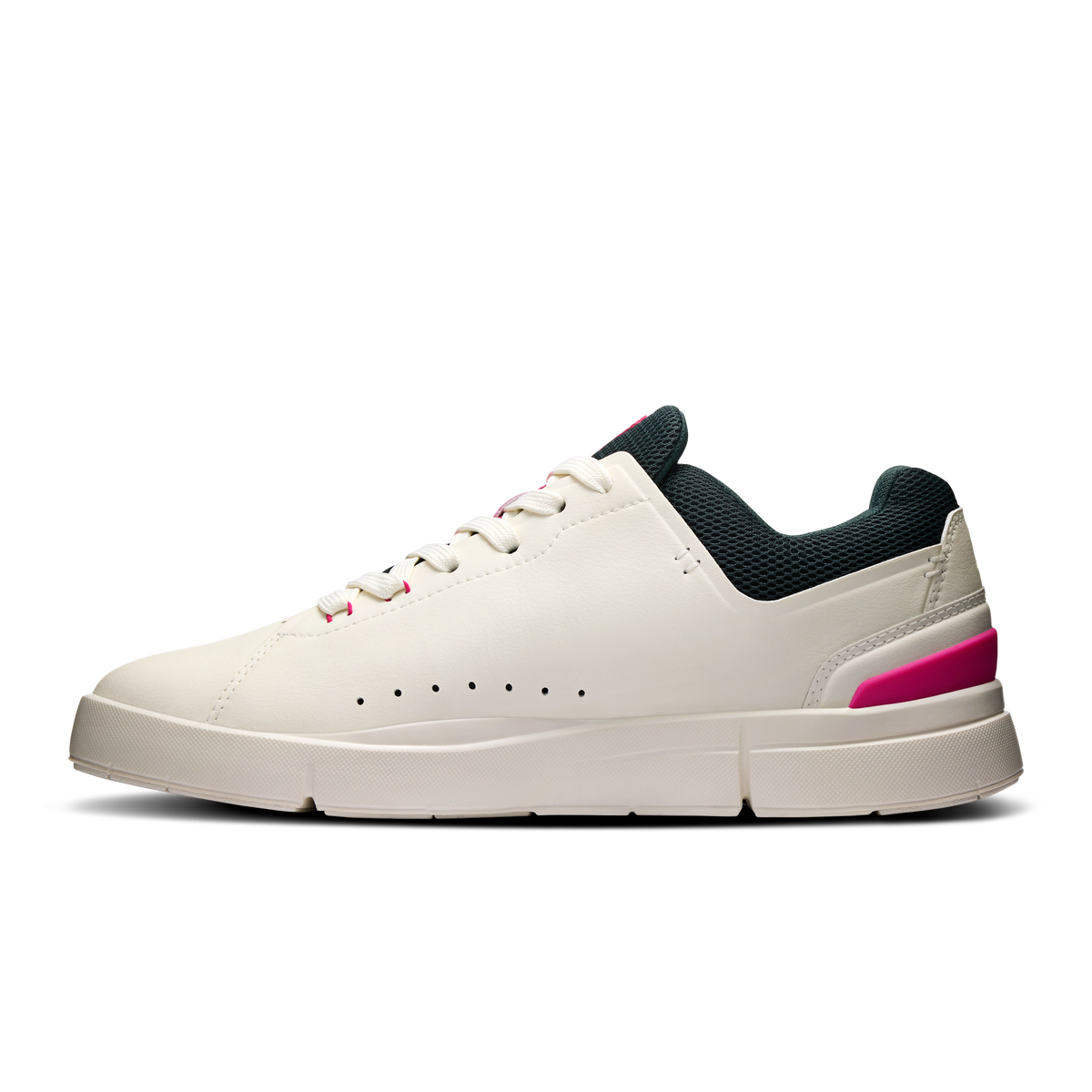 On Running Women's The Roger Advantage Shoes - Ivory / Pink On Running