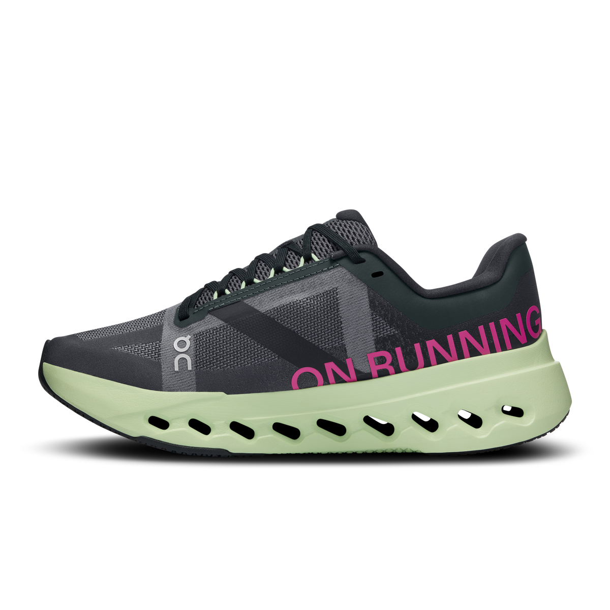 On Running Women's Cloudsurfer Next Shoes - Black / Lima On Running