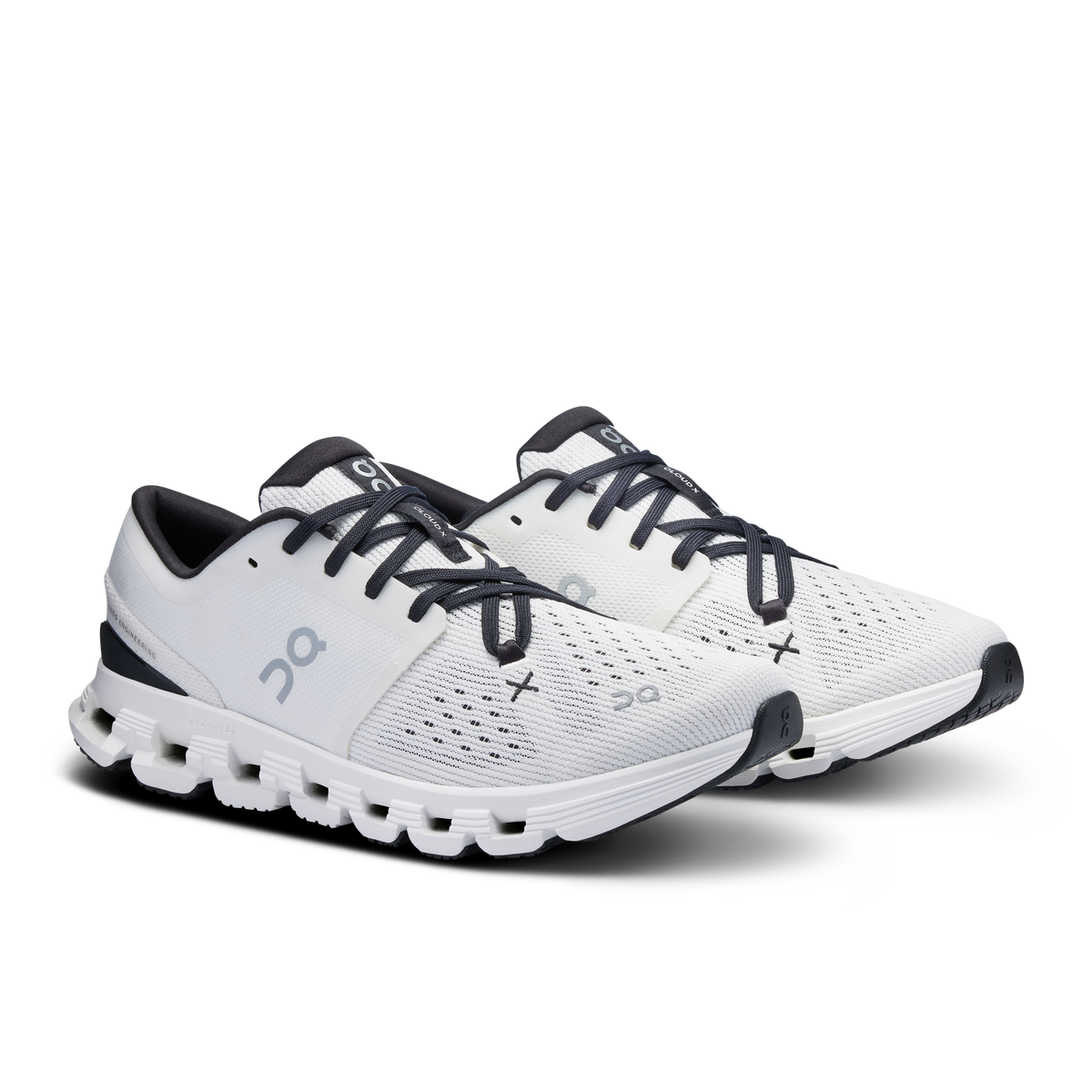 On Running Women's Cloud X 4 Shoes - Ivory / Black On Running